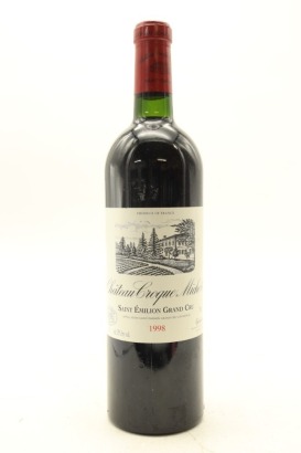 (1) 1998 Chateau Croque-Michotte, Saint-Emilion Grand Cru