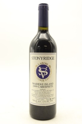 (1) 1999 Stonyridge Vineyard Larose, Waiheke Island