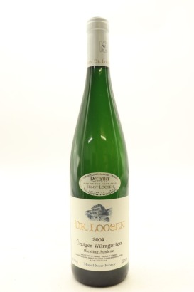 (1) 2004 Dr. Loosen Urziger Wurzgarten Riesling Auslese, Mosel [JR18]