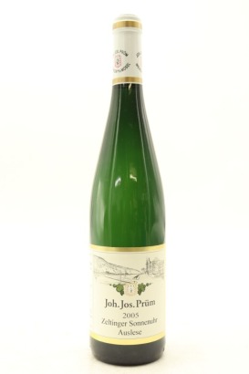 (1) 2005 Joh. Jos. Prum Zeltinger Sonnenuhr Riesling Auslese, Mosel
