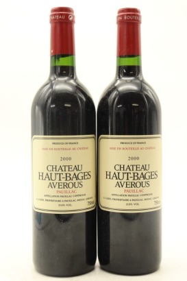 (2) 2000 Echo de Lynch Bages Chateau Haut-Bages Averous, Pauillac