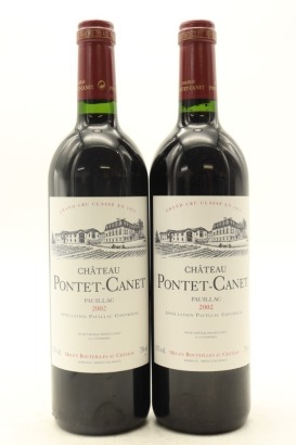 (2) 2002 Chateau Pontet-Canet, Pauillac [JR16]