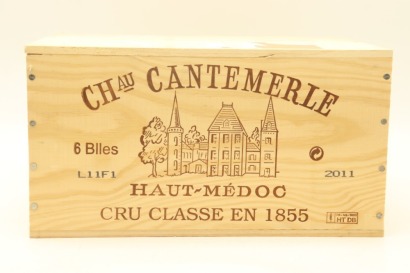(6) 2011 Chateau Cantemerle, Haut-Medoc (OWC)
