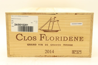 (12) 2014 Denis Dubourdieu Clos Floridene, Graves (OWC)