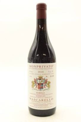 (1) 2010 Giuseppe Mascarello e Figlio Monprivato, Barolo DOCG [JR17] [RP97] [WE99] [WS96]