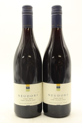 (2) 2008 Neudorf Tom's Block Pinot Noir, Nelson