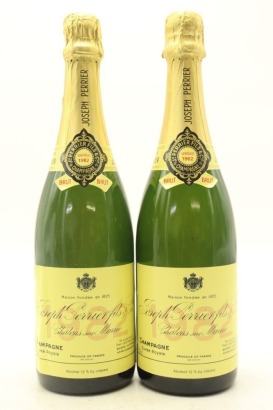 (2) 1982 Joseph Perrier Cuvee Royale Vintage Brut, Champagne