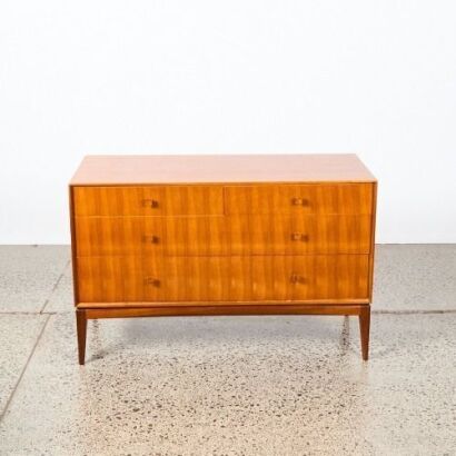 A McIntosh Three Drawer Unit c.1950s A/F