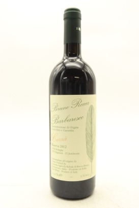(1) 2012 Bruno Rocca 'Curra' Barbaresco Riserva DOCG, Piedmont [JR16.5]