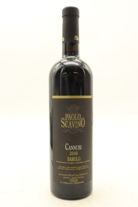 (1) 2006 Paolo Scavino Cannubi, Barolo DOCG [JR17.5] [WS93]