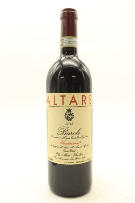 (1) 2012 Elio Altare Unoperuno Barolo DOCG, Piedmont [JR17]
