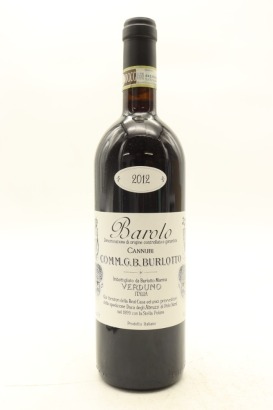 (1) 2012 G. B. Burlotto Cannubi, Barolo DOCG [JR17]