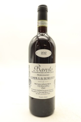 (1) 2012 G. B. Burlotto Barolo Monvigliero, Barolo DOCG [JR17] [WE94] [WS96]