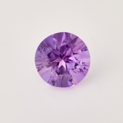 Loose, 4.89ct Round Mixed Cut Amethyst