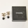 Chanel, CC Logo, Drop Clip-on Earrings with Box - 2