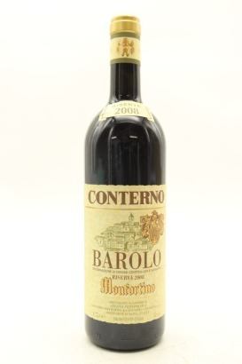 (1) 2008 Giacomo Conterno Monfortino, Barolo Riserva DOCG [RP96-98] [WS97]