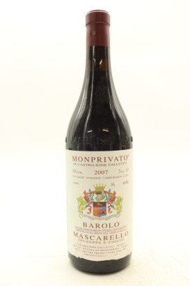 (1) 2007 Giuseppe Mascarello e Figlio Monprivato, Barolo DOCG [RP97] [WS96]