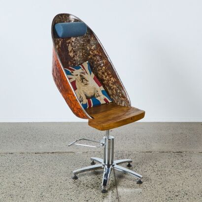A Bespoke Swivel Chair from DeVinyl Productions