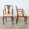 A Pair of George I Mahogany Elbow Chairs, c. 1740 - 2