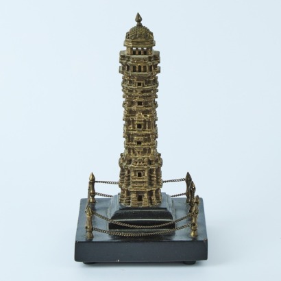 A Model of the Victory Tower, Rajasthan, India