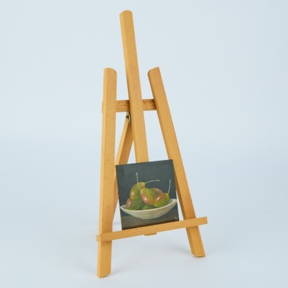An Easel Display Stand with a Miniature Still Life