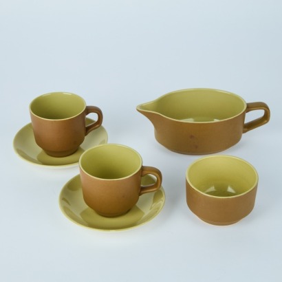 A Palm Springs Set by Dorothy Thorpe for Crown Lynn