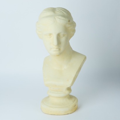 A Large Life Sized Concrete Bust of Aphrodite