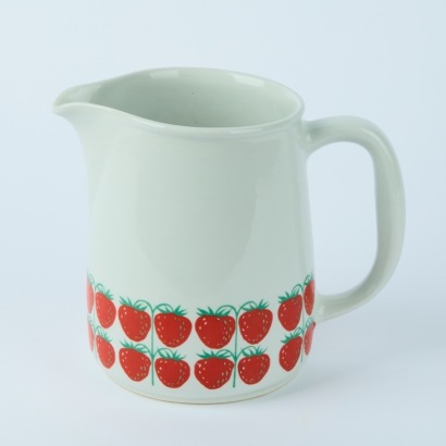 A Strawberry Jug by Raija Uosikkinen for Arabia Finland