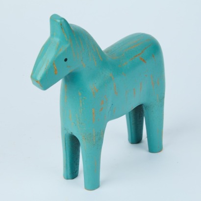 A Swedish Dala Horse