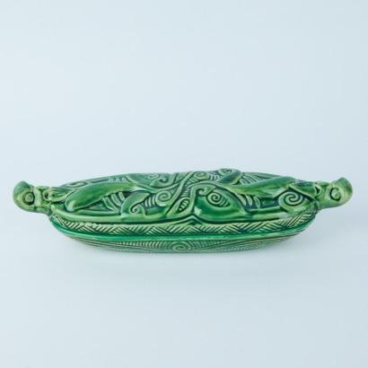 A Ceramic Waka Huia, Made in Kerikeri