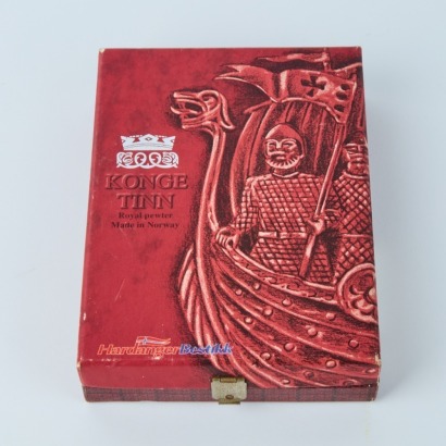 A Konge Tinn Pewter Corkscrew by Hardanger Bestikk Norway