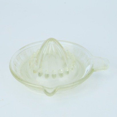 A Vintage Glass Lemon Squeezer