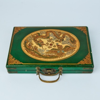 A Vintage Mahjong Set