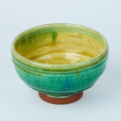 An Andrew Van Der Putten Glazed Pottery Bowl