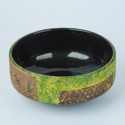 A Signed and Glazed Studio Pottery Bowl