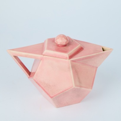 A Roy Cowan Pink Teapot