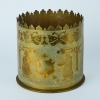 A WWI Trench Art Brass Shell Decorated Alsace c. 1918