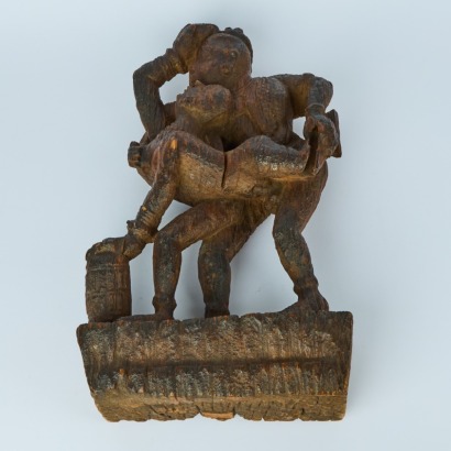 A Folk Art Carved Figure