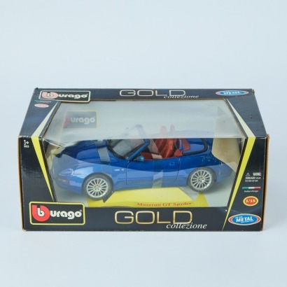 A Maserati GT Spyder 1/18 Model by Bburago
