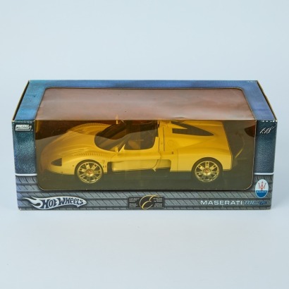 A Maserati MC12 1/18 Model by Hot Wheels