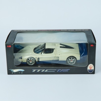 A Maserati MC12 1/18 Model by Maserati