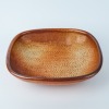 A Large Len Castle Earthenware Shino Glaze Platter