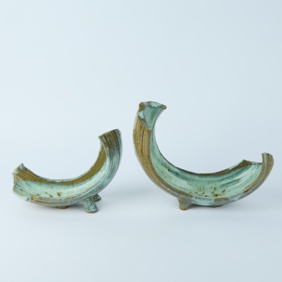 A Pair of Ikebana Vases