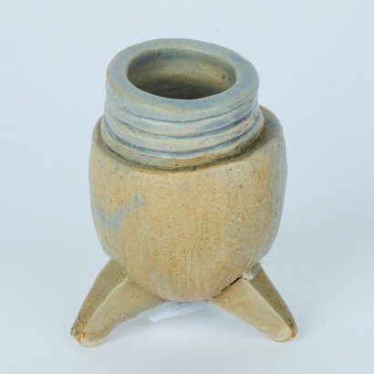 A Small Three-Footed Ceramic Vase