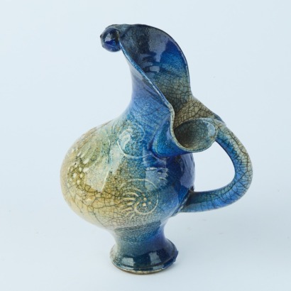 An Organic formed Ceramic Jug