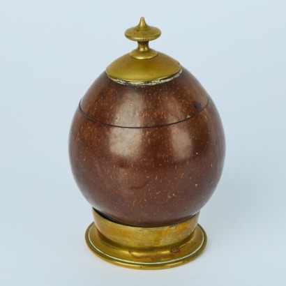 A Trench Art Tobacco Box