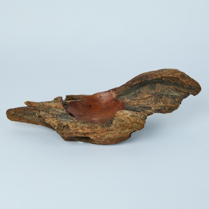 A Carved Log Bowl