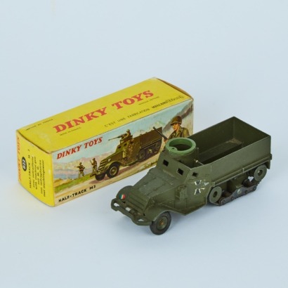 A Dinky Toys Half-Track M3