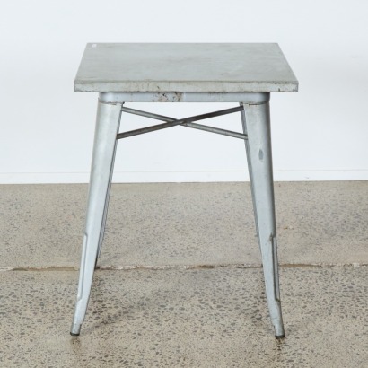 A Tolix Style Cafe Table
