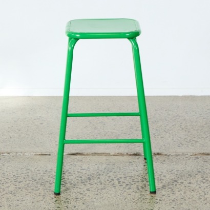 A Green Cintesi Stool